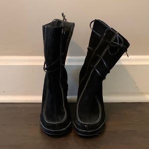 Like New Franco Sarto “Ema” Wedge Boots